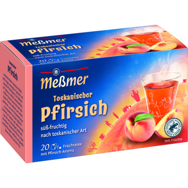 Meßmer Tee Toskanischer Pfirsich 105689 20 Stück