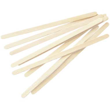 NATURE Star Rührstäbchen 38853 Holz 14x0,5cm 100 Stück