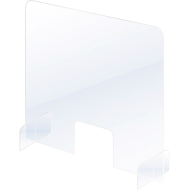 Franken Spuckschutzwand Aufsteller transparent 85 x 70 cm