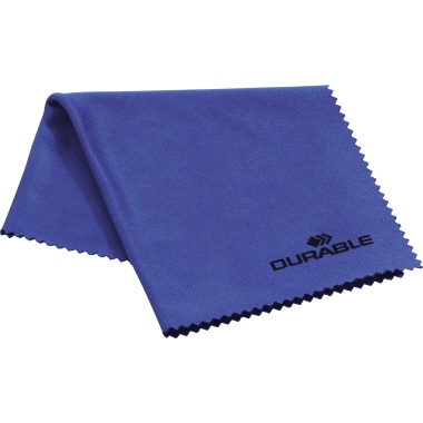 DURABLE Mikrofasertuch 5794 20x20cm waschbar blau f.empf.Oberflächen