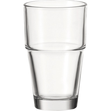 LEONARDO Latte Macchiato Glas Solo 043400 370ml 6 Stück