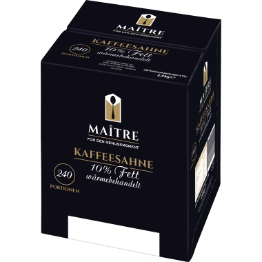 Maitre 4051126001 Kaffeesahne 10% 10g 240St