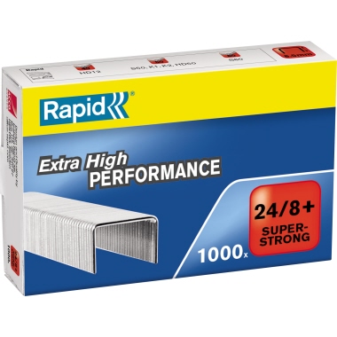 Rapid Heftklammer Super Strong 24858500 24/8 si 1.000 Stück