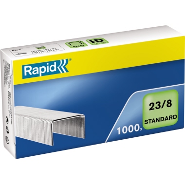 Rapid Heftklammern 23/8 23372510 verzinkt 1.000 Stück