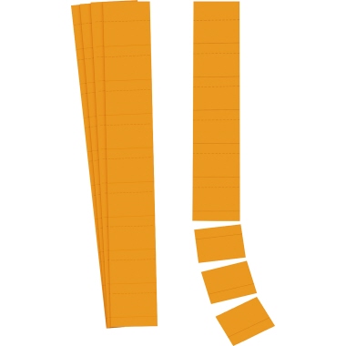 Ultradex Steckkarten für Planrecord 140604 60 mm orange 90 Stück