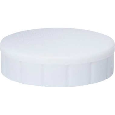 MAUL Magnet MAULsolid 6162402 24mm weiß 10 Stück