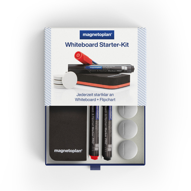 magnetoplan Whiteboard Starter-Kit 37102