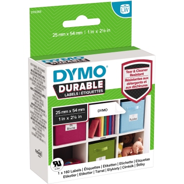 DYMO Etikett 2112283 25x54mm weiß 160St.