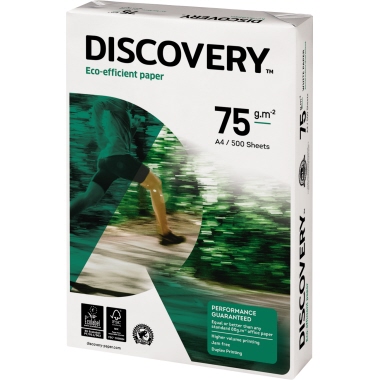 DISCOVERY Kopierpapier A4 weiß 75g 4-fach gelocht 500 Blatt