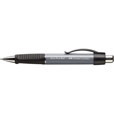 Faber-Castell Kugelschreiber GRIP PLUS Ball 140789 M stone grey