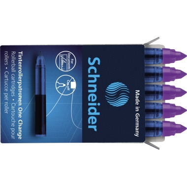 Schneider Tintenrollermine One Change 185408 0,6mm violett