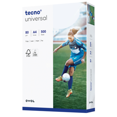inapa tecno Kopierpapier Universal 2100077586 A4 80g 2.500Bl.