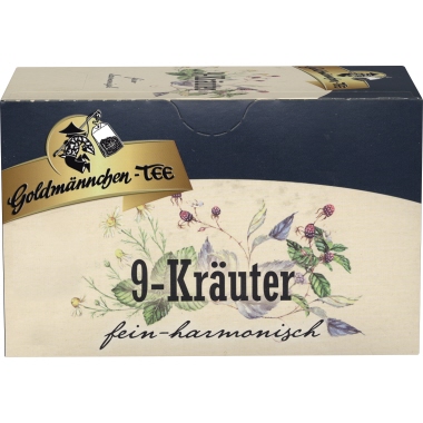 Goldmännchen Tee 4478 9-Kräuter 20 Stück