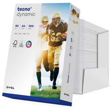 inapa tecno Kopierpapier Dynamic 88322140 A4 80g 2.500 Blatt