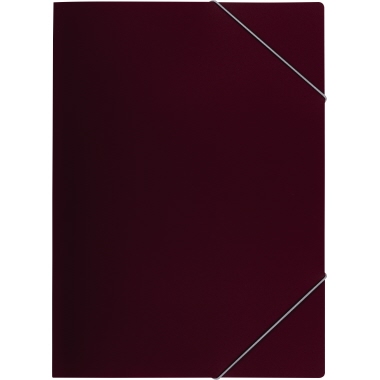 Oxford Eckspanner 100555330 DIN A4 PP bordeaux