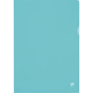 ELBA Sichthülle A4 /76442GN, grün, PVC Hartfolie, für A4, 150my, Inh. 25