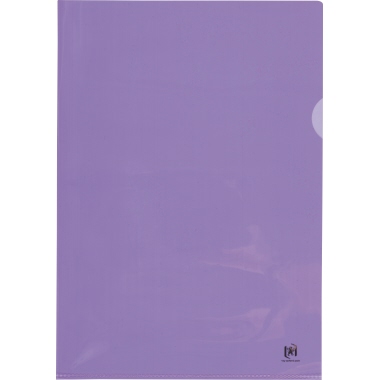 ELBA Sichthülle A4 /76442VI, violett, PVC Hartfolie, für A4, 150my, Inh. 25