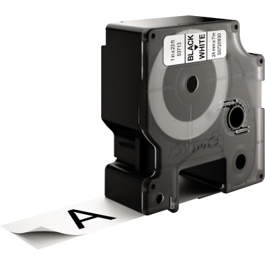 DYMO Schriftbandkassette D1 S0720930 24mmx7m schwarz auf weiß