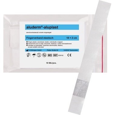aluderm Fingerverband aluplast 1009192 18x2cm 10 Stück