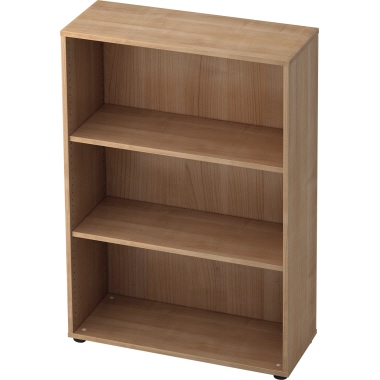 Schrankwand Basic Regal 3 OH/4500/N Nußbaum