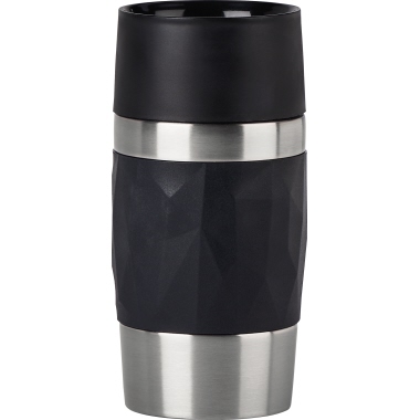 EMSA Isolierbecher TRAVEL MUG COMPACT N2160100 0,3l schwarz
