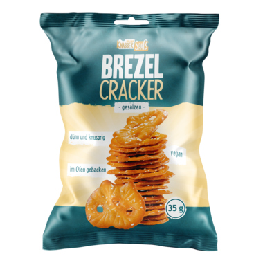 HELLMA Brezel Cracker 70103472 VEGAN 35g 28 Stück