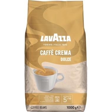 Lavazza Kaffee Crema Dolce 18924 ganze Bohne 1kg
