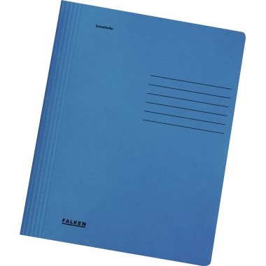 Falken Schnellhefter 26001264 A4 Karton blau