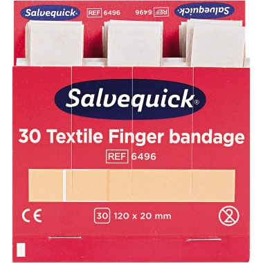 Salvequick Fingerverband 1009496 elastisch 30 Stück