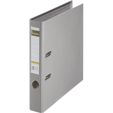Bene Ordner 291600 grau DIN A4 52mm PP grau