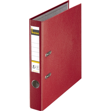 Bene Ordner 291600 rot DIN A4 52mm PP rot