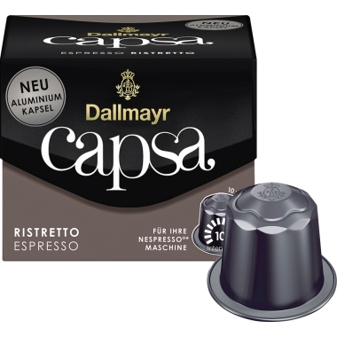 Dallmayr Kaffeekapsel capsa Ristretto 10 Stück