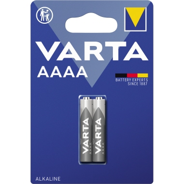 VARTA Alkaline Batterie Professional Electronics AAAA 2 Stück