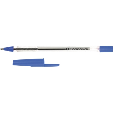 Soennecken Einwegkugelschreiber 3611 Nr.1 Kappe blau 50 Stück
