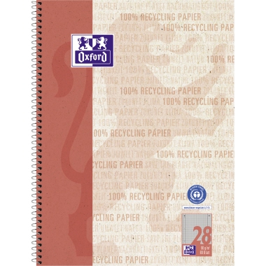Oxford Collegeblock 400158974 A4+ 80Bl. 90g Doppelrand 4xgel. kar