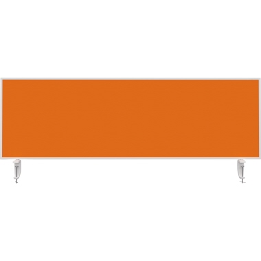 magnetoplan Tischtrennwand VarioPin 1116044 1.600x500mm orange