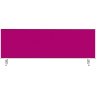magnetoplan Tischtrennwand VarioPin 1116018 1.600x500mm pink