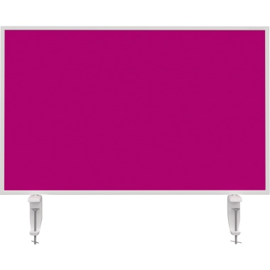 magnetoplan Tischtrennwand VarioPin 1108018 800x500mm pink