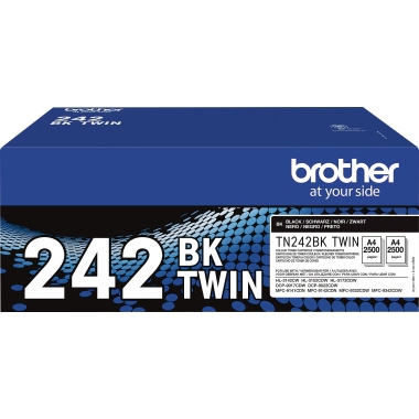 Brother Toner TN242BKTWIN 2.500Seiten schwarz 2 Stück