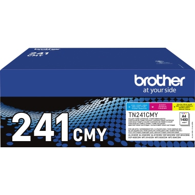 Brother Toner TN241CMY 1.400Seiten c/m/y 3 Stück