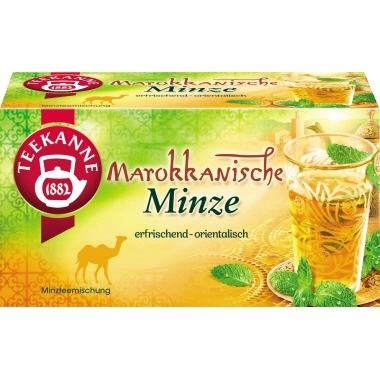 Teekanne Tee 6423 Marokkanische Minze 20 Stück