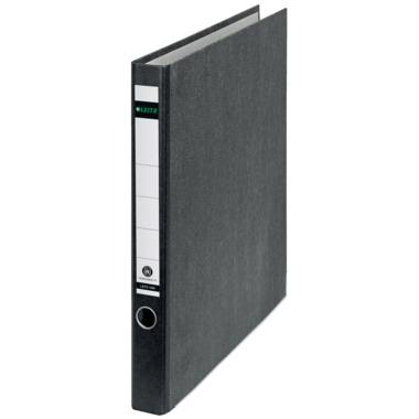 Leitz Ordner 10400000 DIN A4 35mm Pappe schwarz