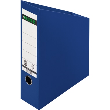 Leitz Stehsammler 24230035 DIN A4 76mm Hartpappe RC blau