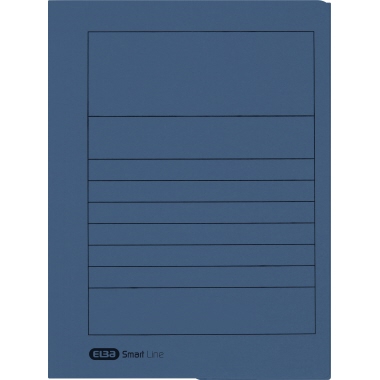 ELBA 100091158 Elba Aktenmappe DIN A4 Karton RC blau