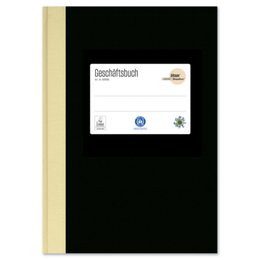Ursus Geschäftsbuch 2115B144K 608381 DIN A5 144Blatt 80g kariert