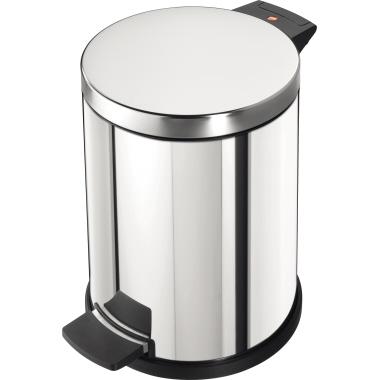 Hailo Tretabfalleimer Solid M 0514-029 12l Edelstahl