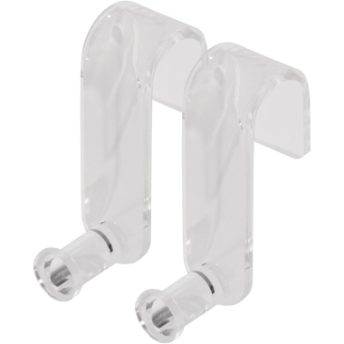 SIGEL Flipcharthaken MU162 55x50x20mm Acryl 2 Stück