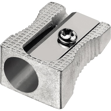 Metall-Einfachspitzer Keilform/E-14210 00 silberfarben Einfachspitzer