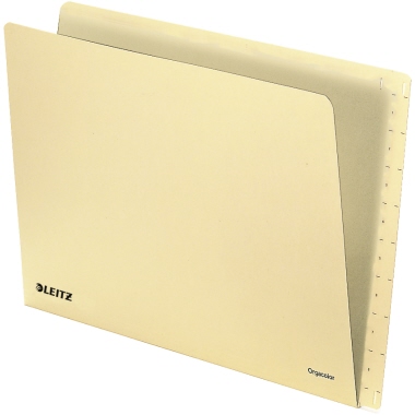 Leitz Einstellmappe Orgacolor 24320011 260g Karton chamois 100 Stück