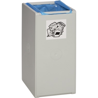 VAR 3800 VAR Kunststoffcontainer 40l 1fach oDeckel lgr